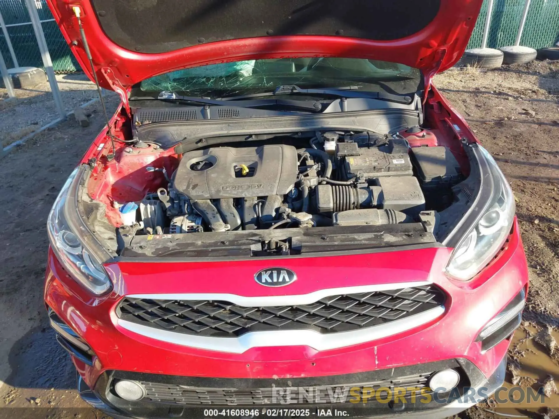 10 fotografías del automóvil dañado 3KPF24AD0ME351730 KIA FORTE 2021