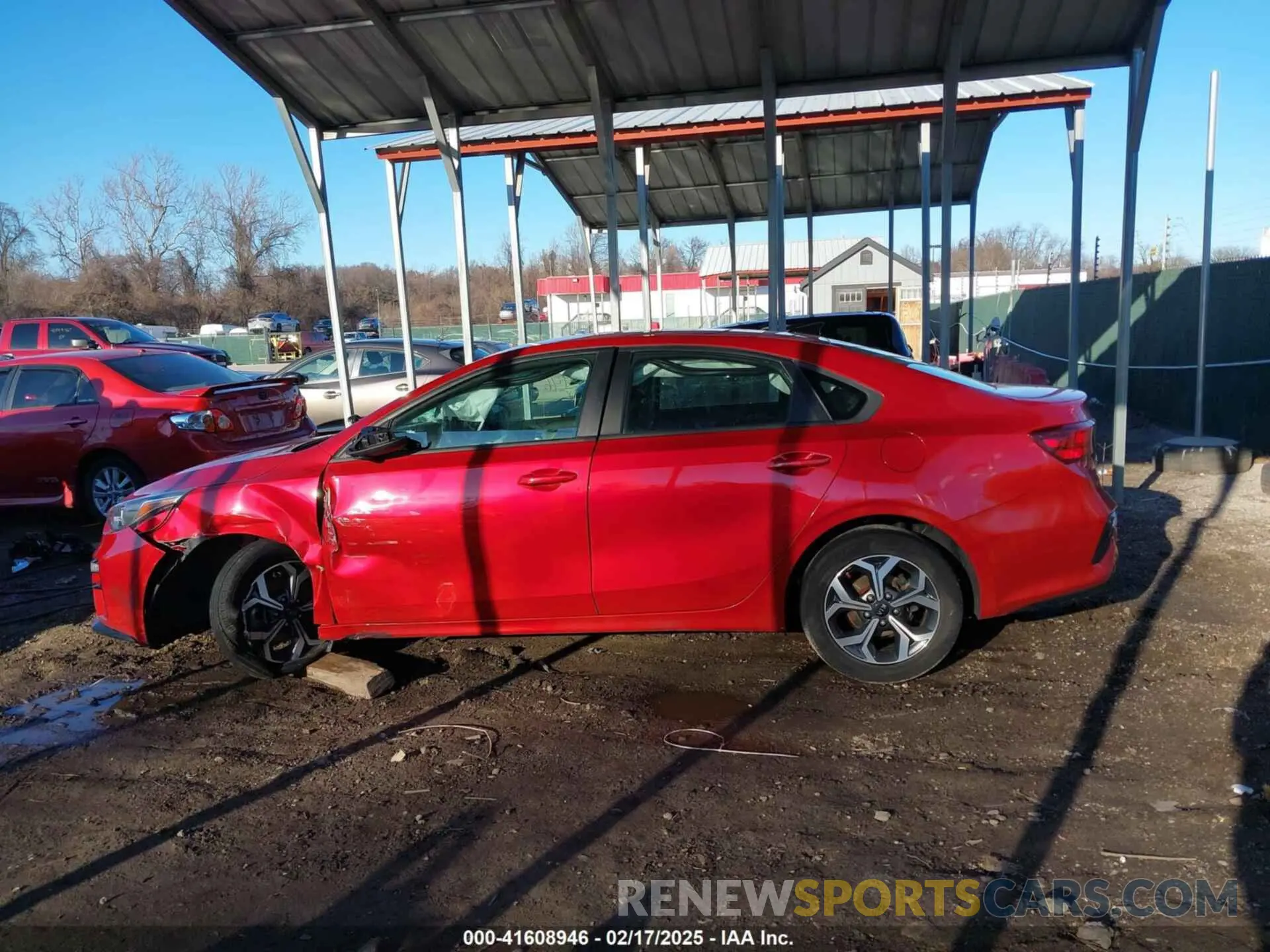 14 fotografías del automóvil dañado 3KPF24AD0ME351730 KIA FORTE 2021