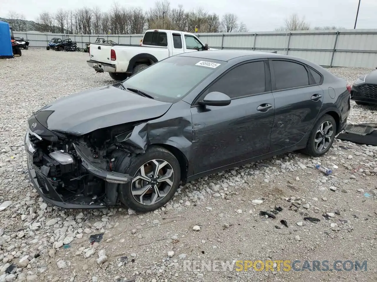 1 fotografías del automóvil dañado 3KPF24AD0ME358256 KIA FORTE 2021