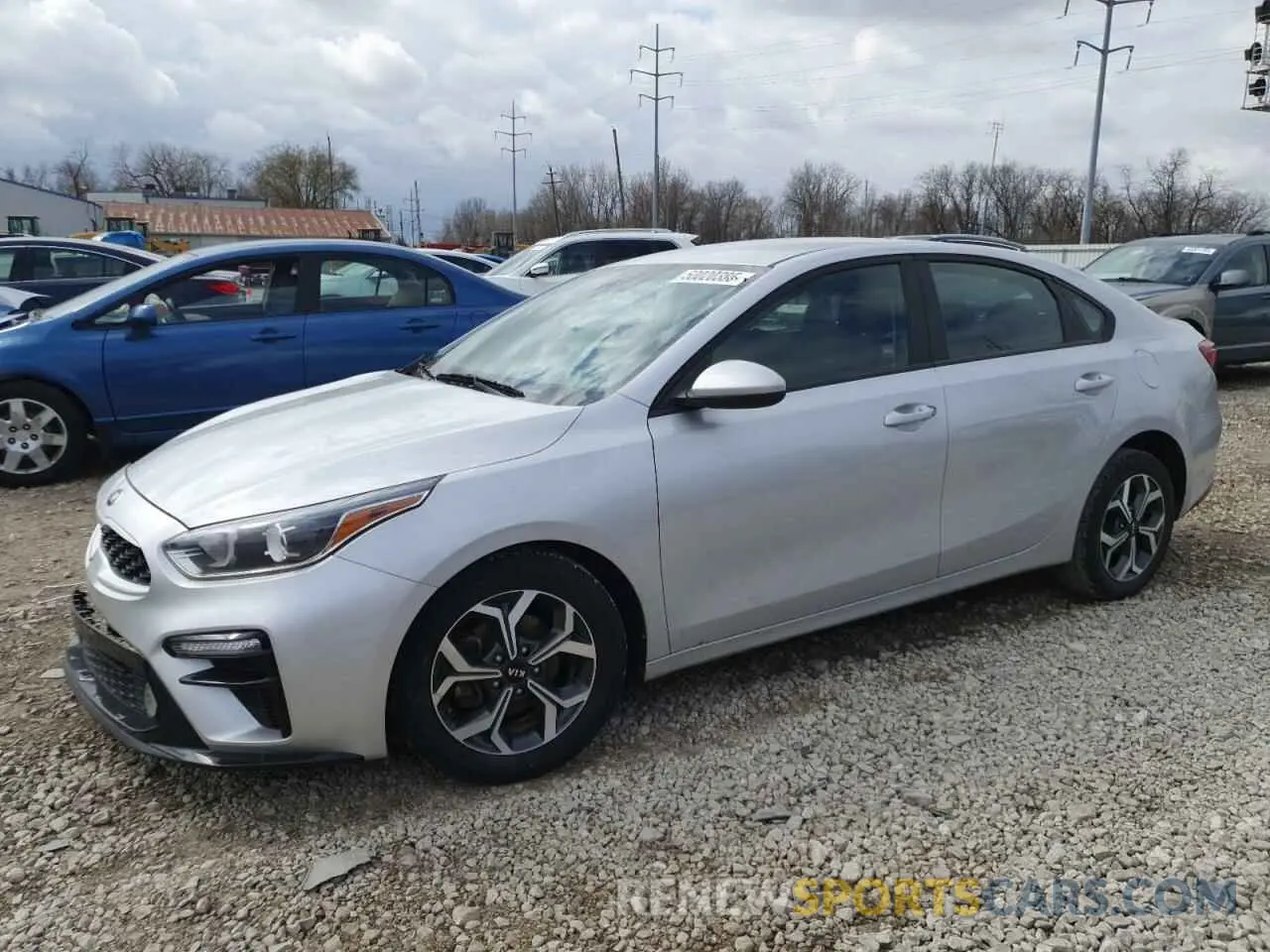 1 fotografías del automóvil dañado 3KPF24AD0ME403504 KIA FORTE 2021