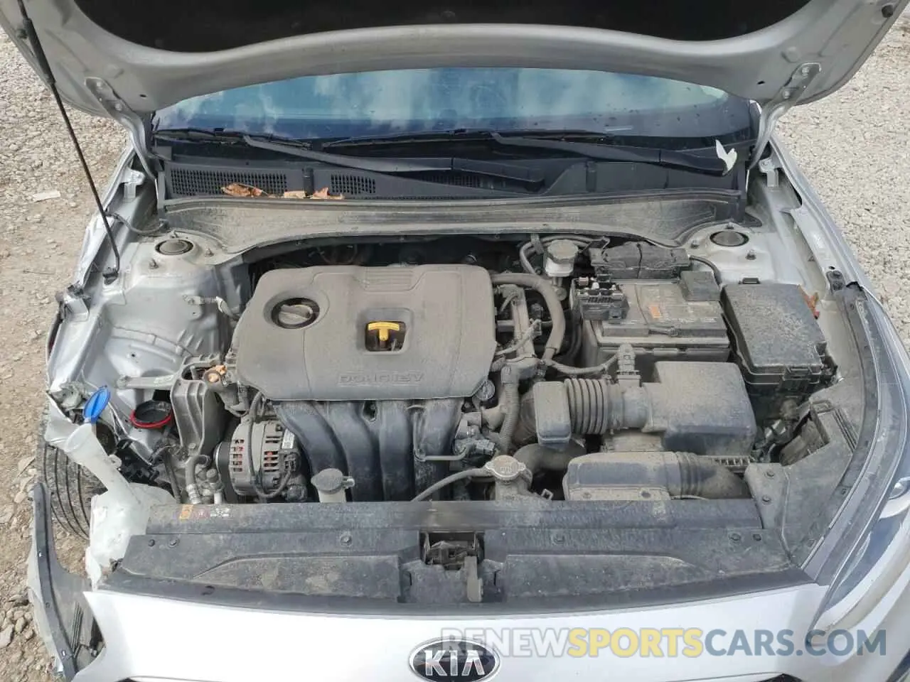 11 fotografías del automóvil dañado 3KPF24AD0ME403504 KIA FORTE 2021