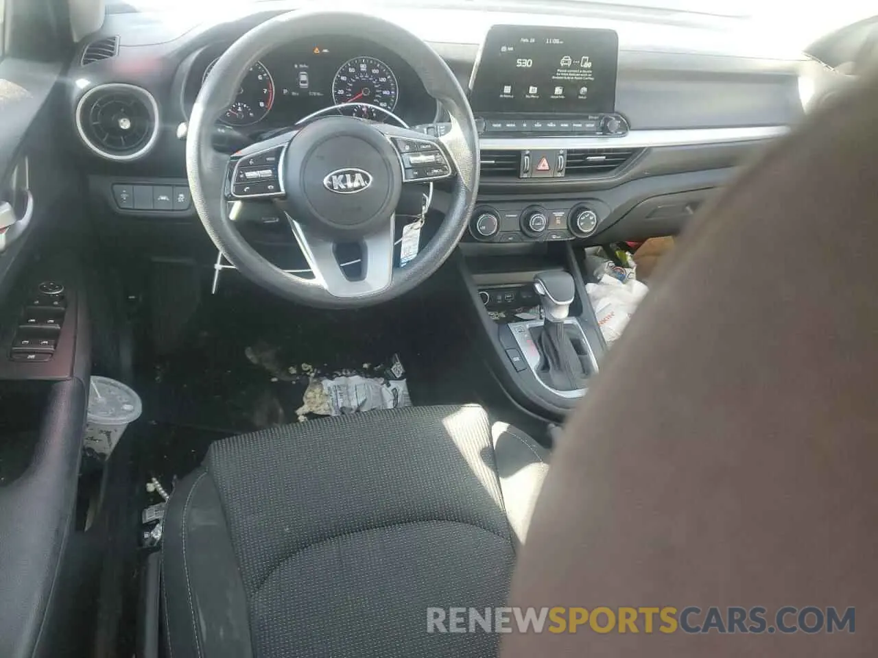 8 fotografías del automóvil dañado 3KPF24AD0ME404068 KIA FORTE 2021