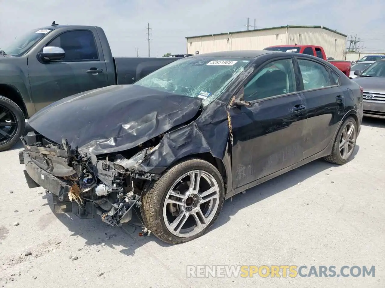 1 fotografías del automóvil dañado 3KPF24AD0ME407696 KIA FORTE 2021