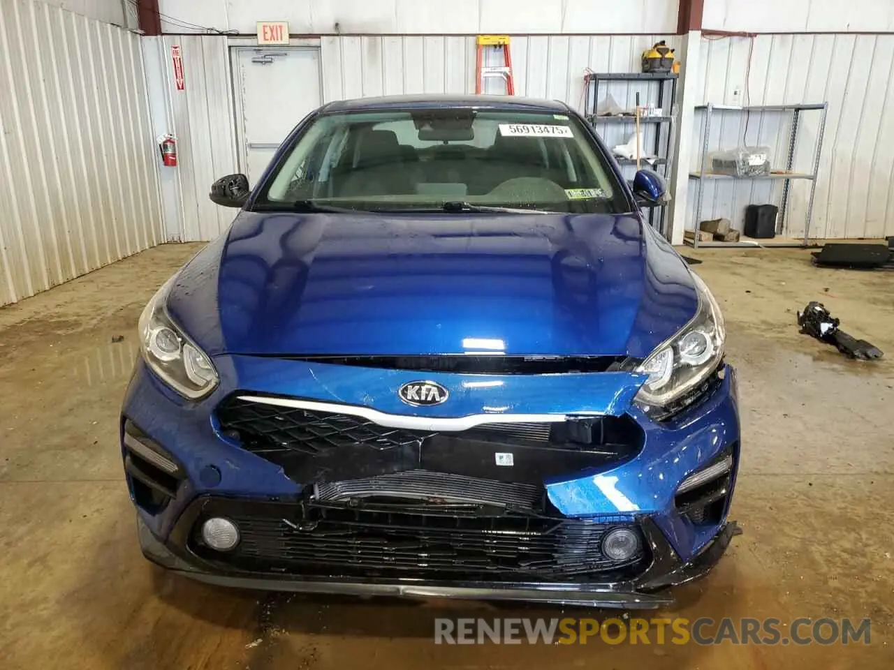 5 fotografías del automóvil dañado 3KPF24AD0ME408301 KIA FORTE 2021