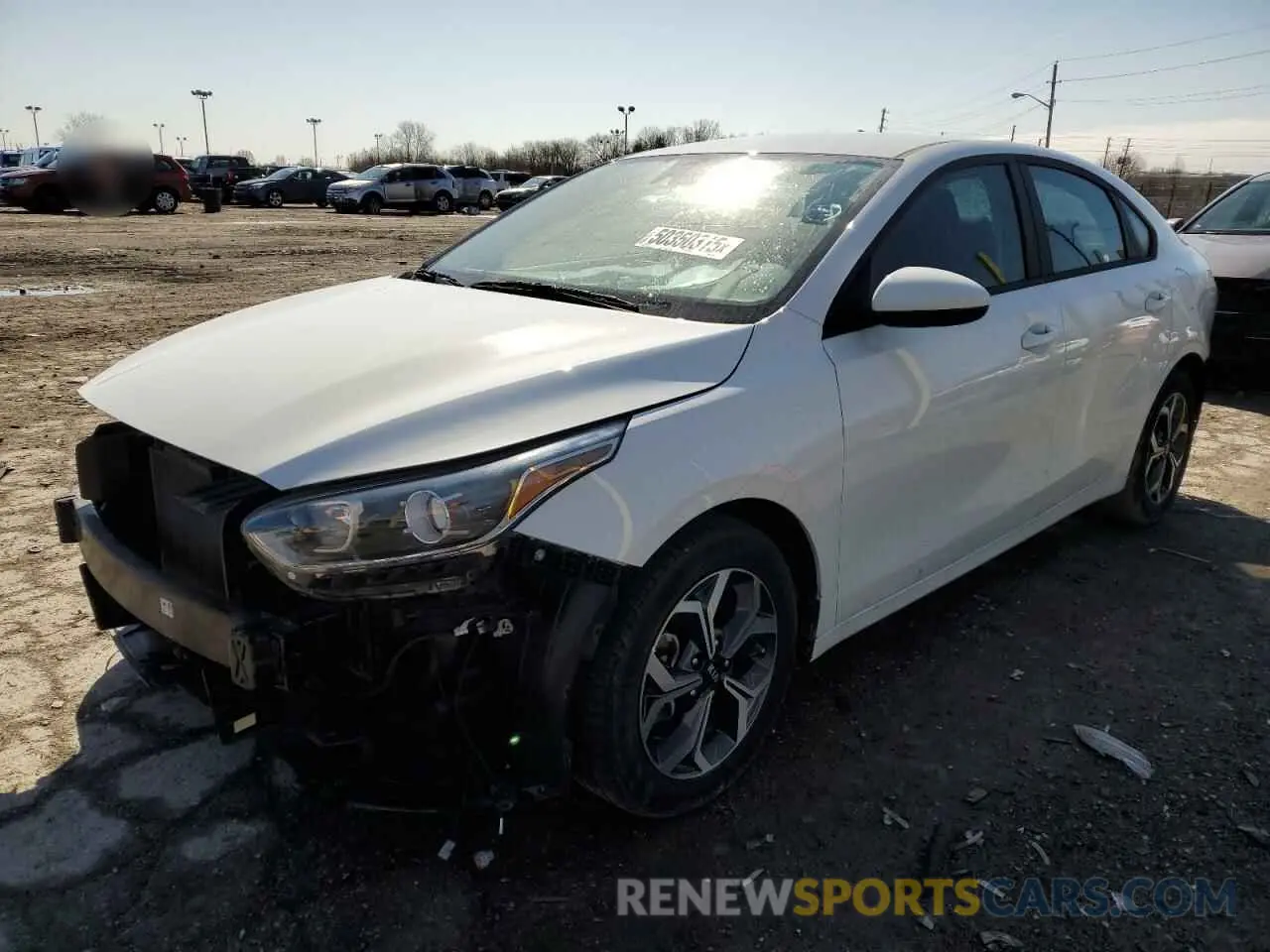 1 fotografías del automóvil dañado 3KPF24AD0ME410131 KIA FORTE 2021