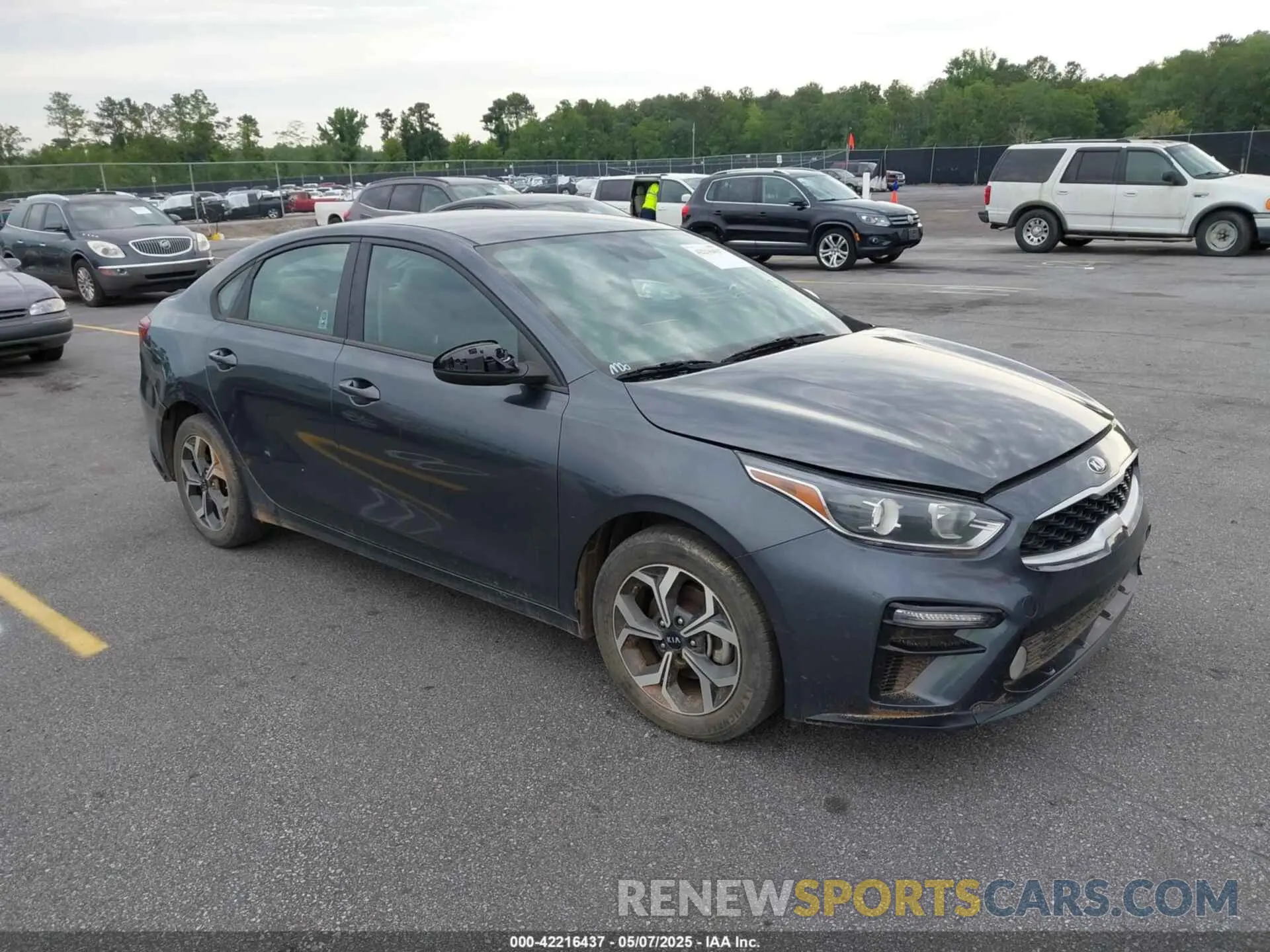 1 fotografías del automóvil dañado 3KPF24AD1ME346570 KIA FORTE 2021