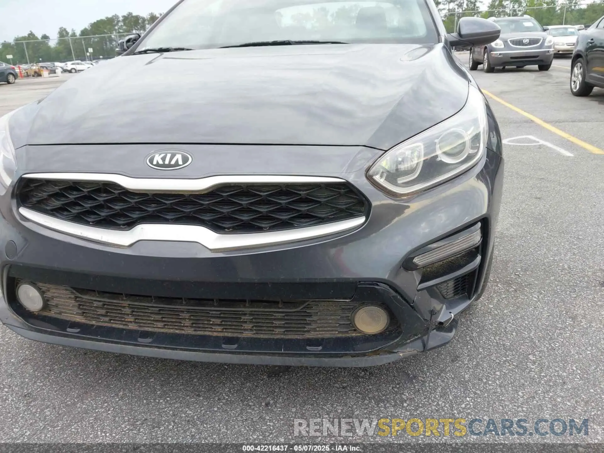 6 fotografías del automóvil dañado 3KPF24AD1ME346570 KIA FORTE 2021