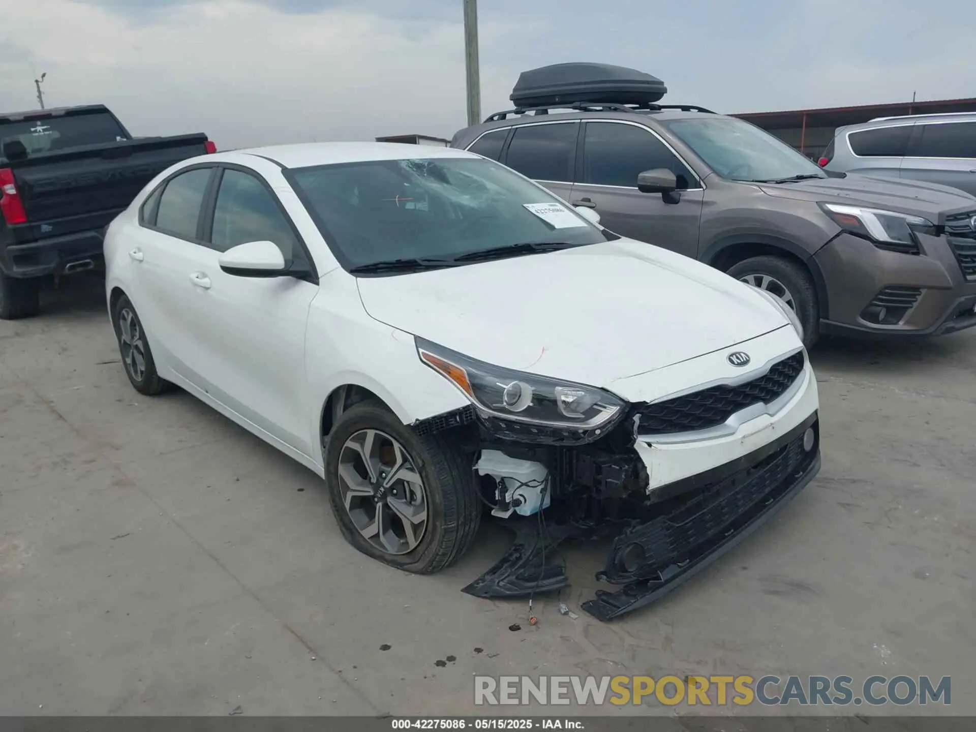 1 fotografías del automóvil dañado 3KPF24AD1ME361778 KIA FORTE 2021