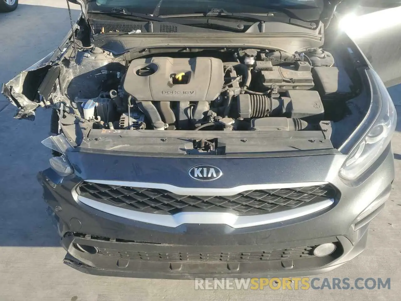 11 fotografías del automóvil dañado 3KPF24AD1ME368505 KIA FORTE 2021