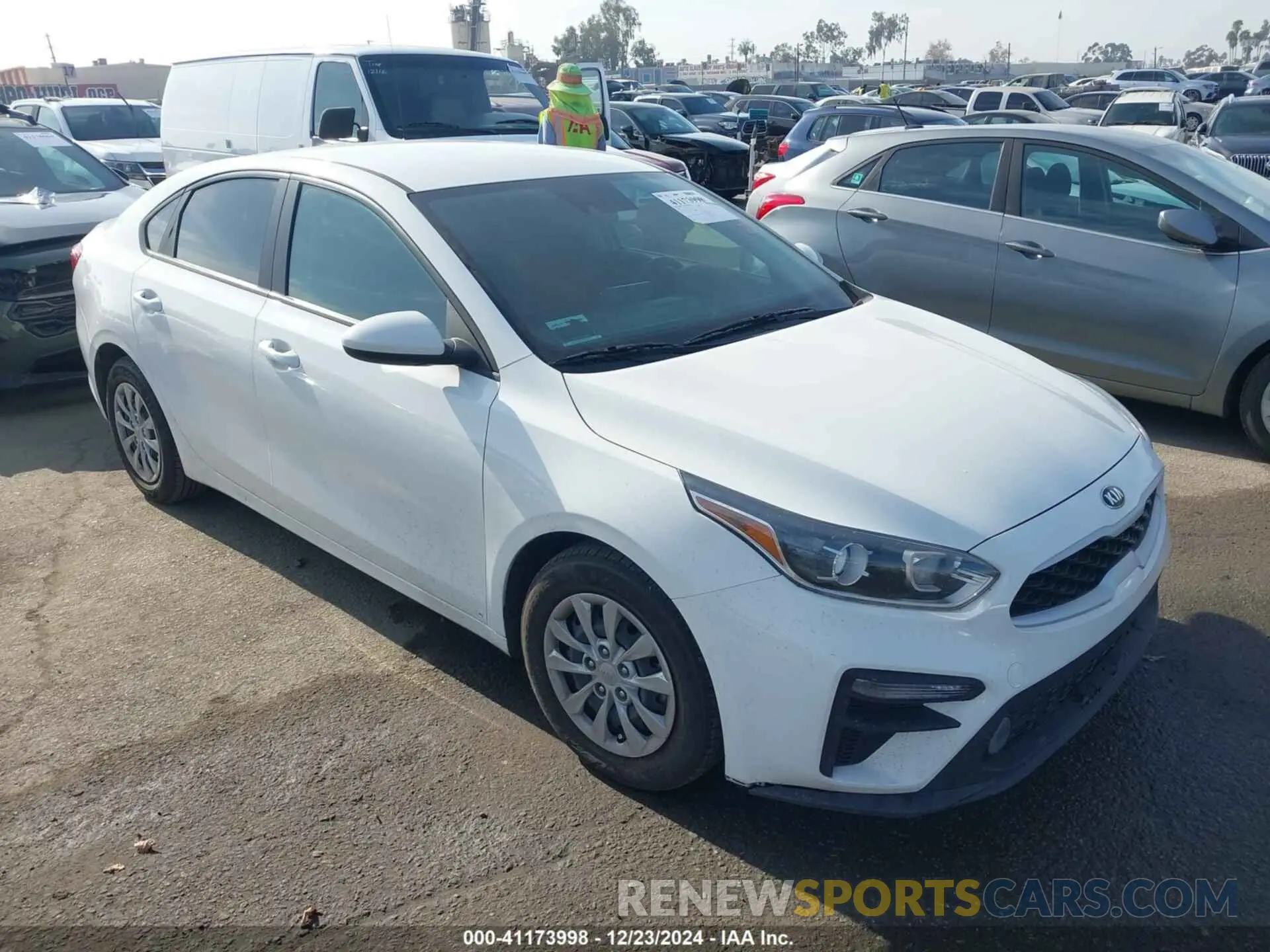 1 fotografías del automóvil dañado 3KPF24AD1ME395879 KIA FORTE 2021