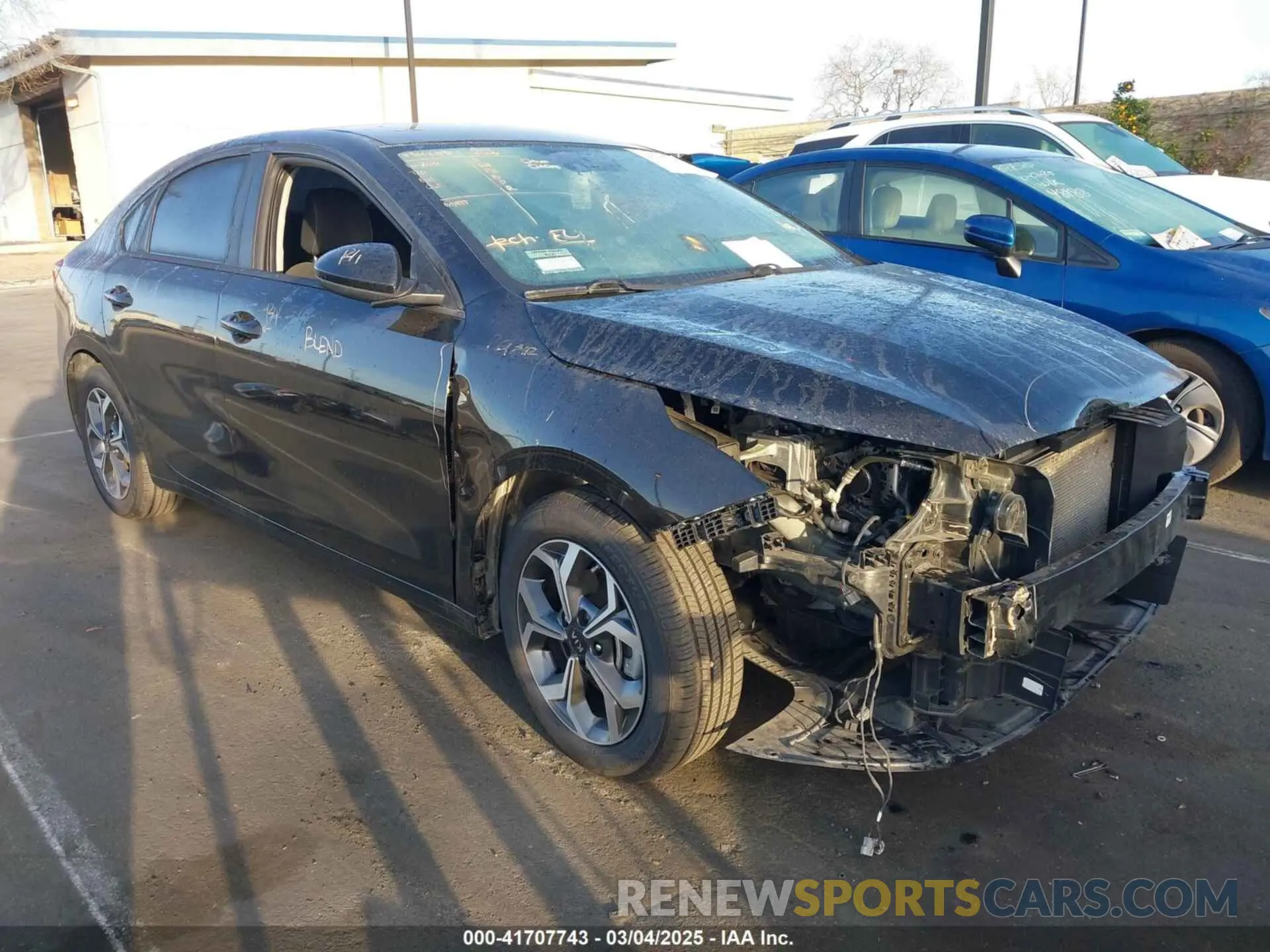 1 fotografías del automóvil dañado 3KPF24AD1ME407089 KIA FORTE 2021