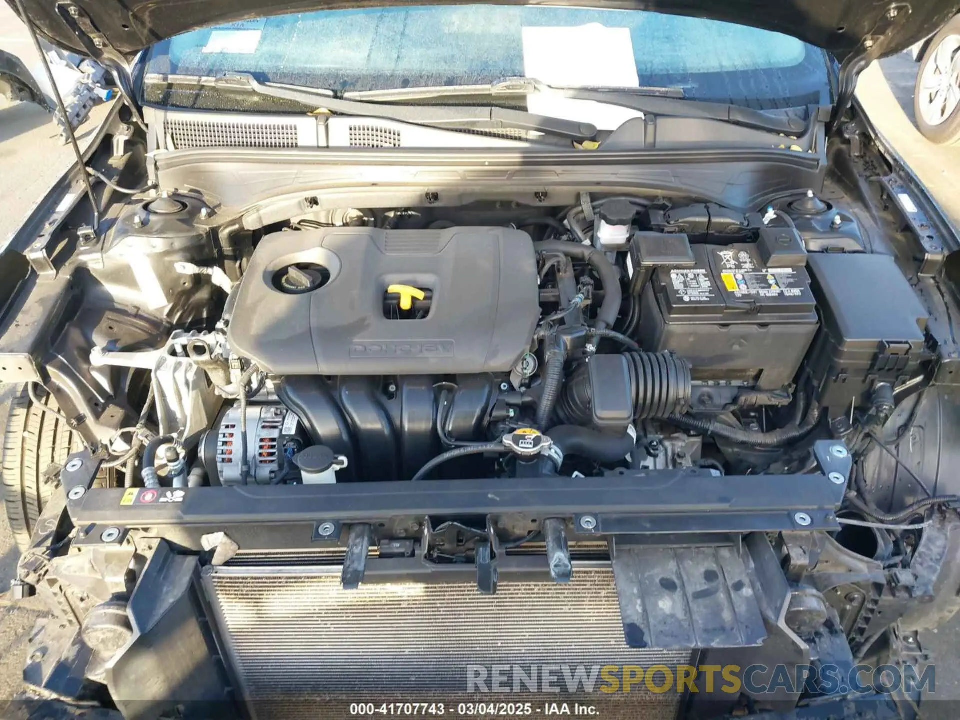 10 fotografías del automóvil dañado 3KPF24AD1ME407089 KIA FORTE 2021