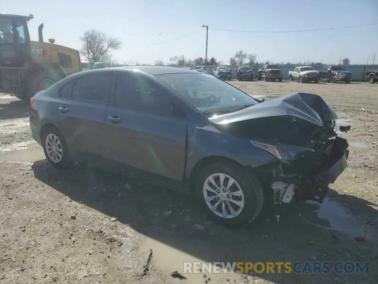 4 fotografías del automóvil dañado 3KPF24AD1ME407349 KIA FORTE 2021