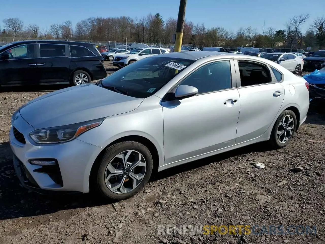 1 fotografías del automóvil dañado 3KPF24AD2ME270633 KIA FORTE 2021