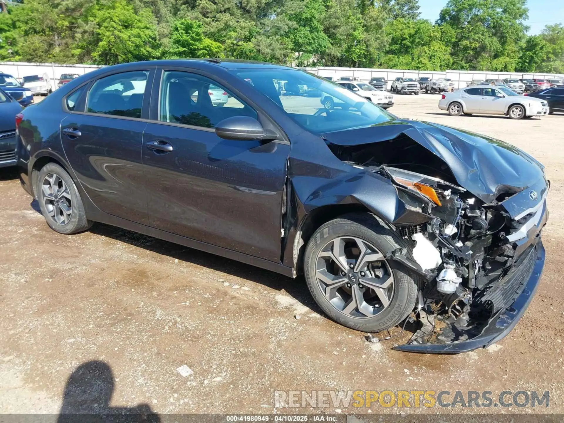 1 fotografías del automóvil dañado 3KPF24AD2ME273774 KIA FORTE 2021