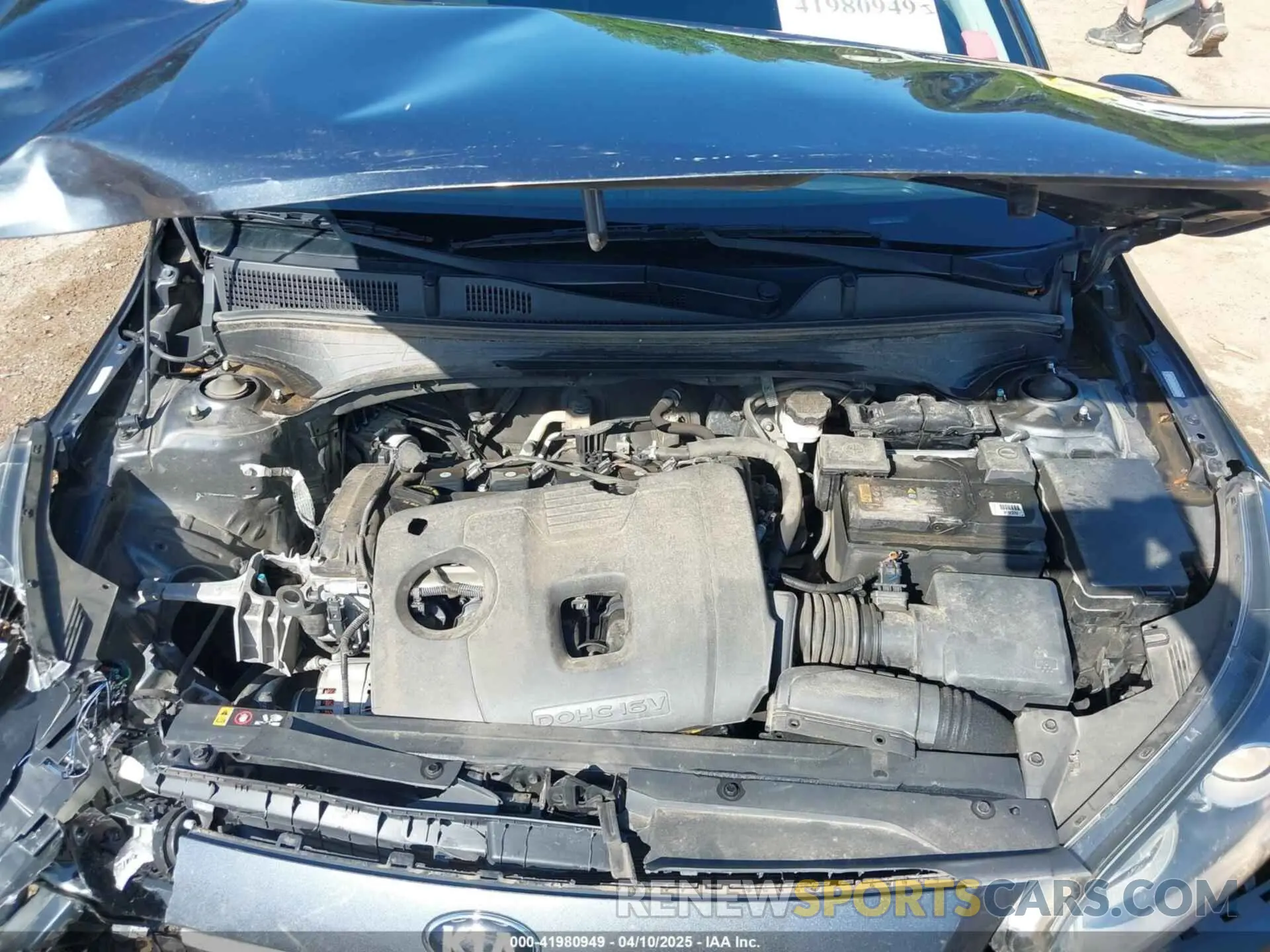 10 fotografías del automóvil dañado 3KPF24AD2ME273774 KIA FORTE 2021