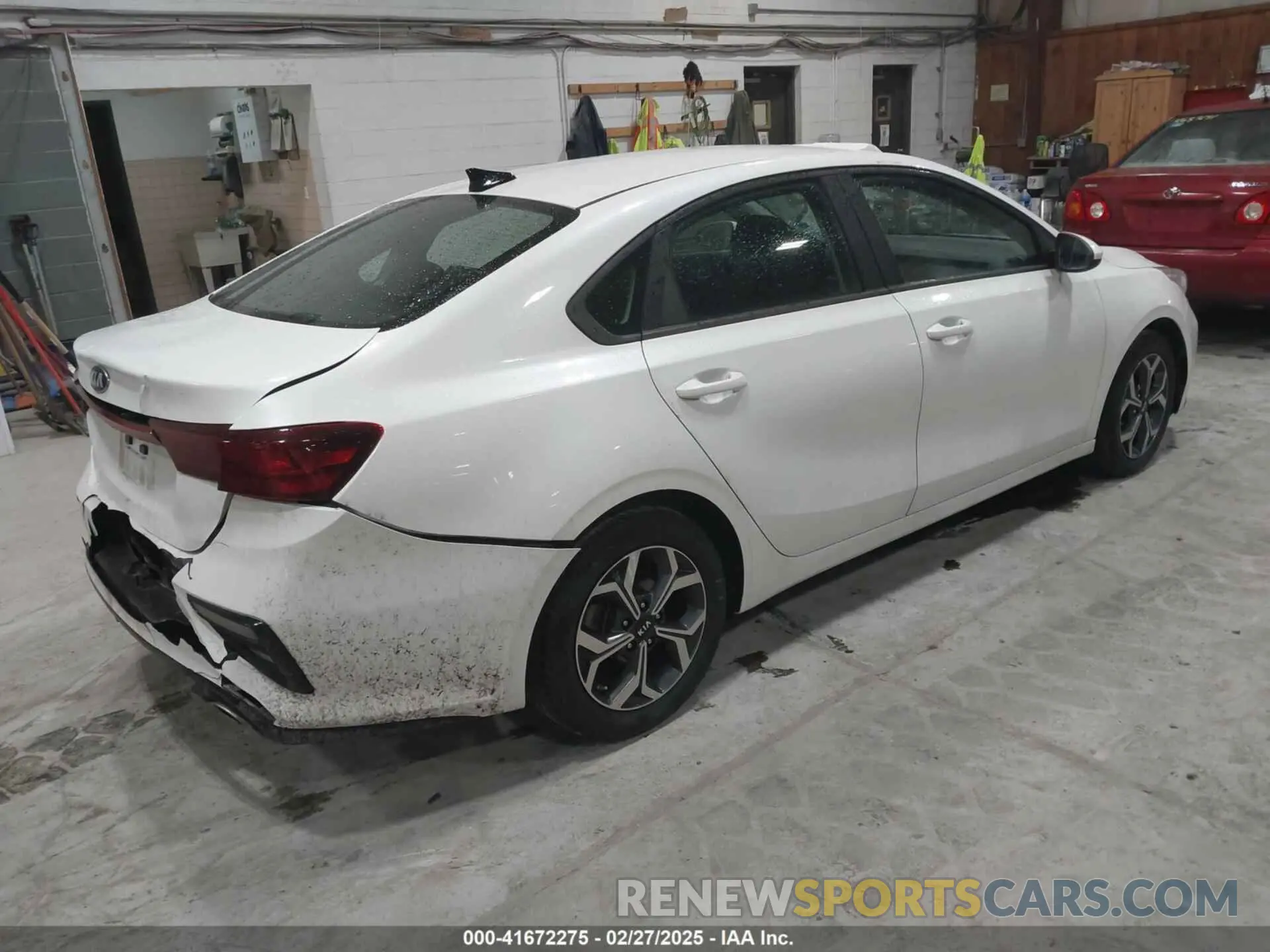 4 fotografías del automóvil dañado 3KPF24AD2ME287500 KIA FORTE 2021