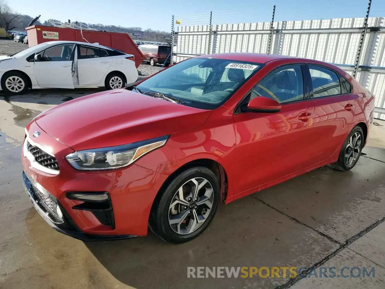 1 fotografías del automóvil dañado 3KPF24AD2ME305980 KIA FORTE 2021