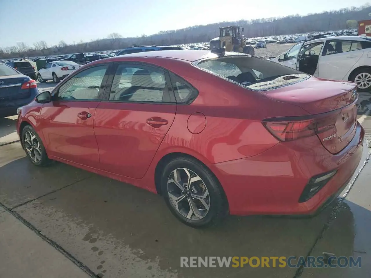 2 fotografías del automóvil dañado 3KPF24AD2ME305980 KIA FORTE 2021