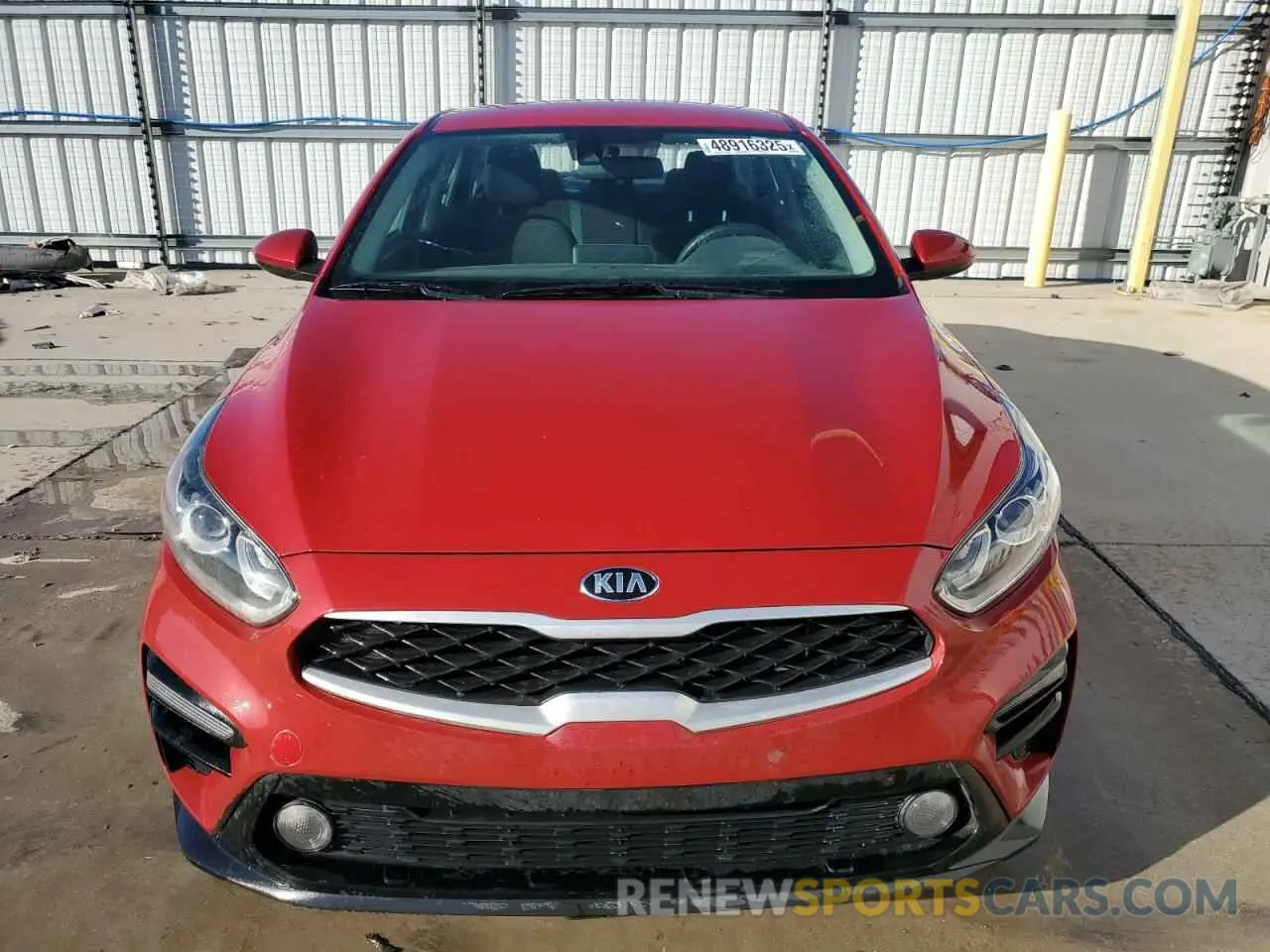 5 fotografías del automóvil dañado 3KPF24AD2ME305980 KIA FORTE 2021