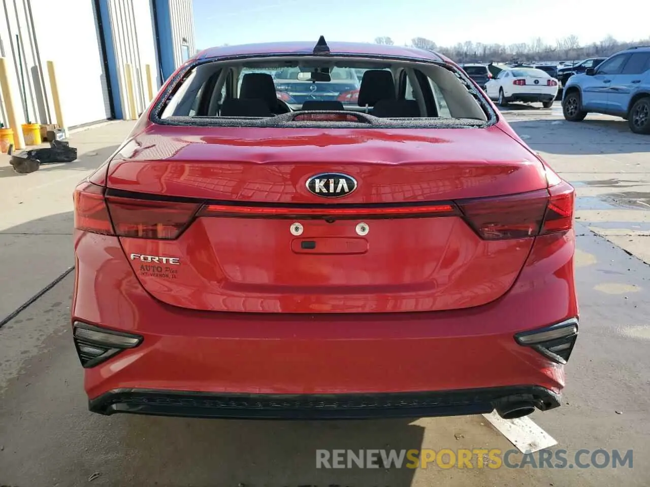 6 fotografías del automóvil dañado 3KPF24AD2ME305980 KIA FORTE 2021