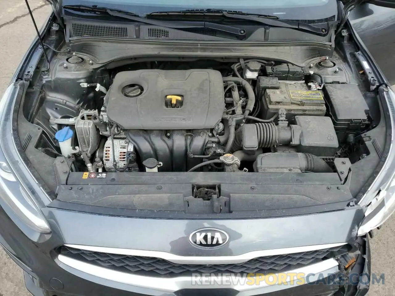11 fotografías del automóvil dañado 3KPF24AD2ME319524 KIA FORTE 2021