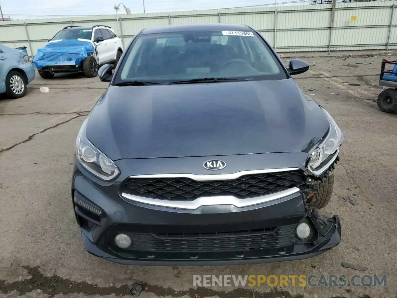 5 fotografías del automóvil dañado 3KPF24AD2ME319524 KIA FORTE 2021