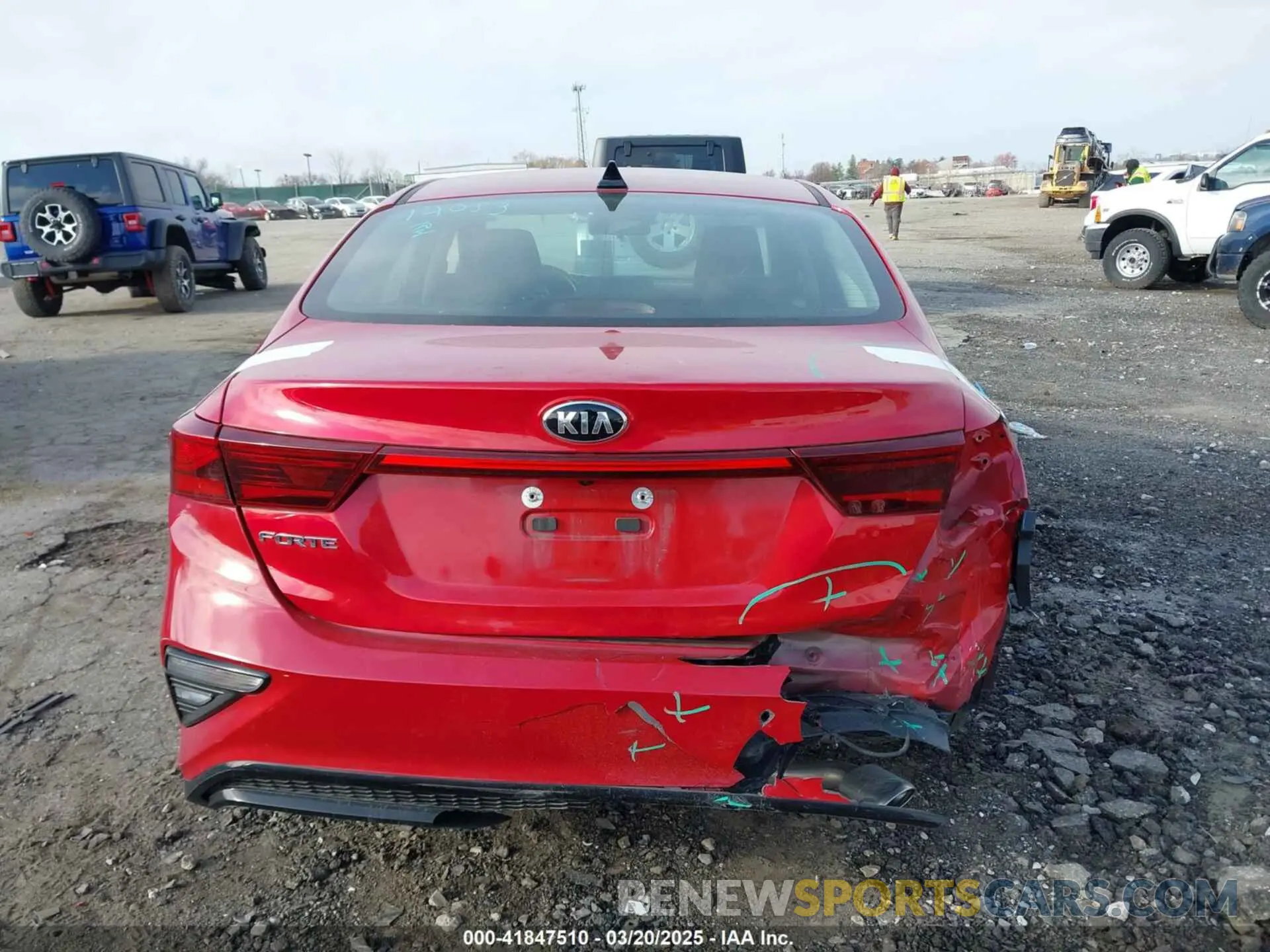 15 fotografías del automóvil dañado 3KPF24AD2ME325789 KIA FORTE 2021