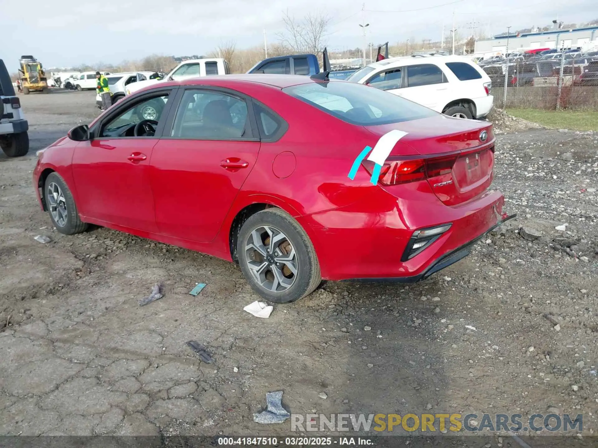 3 fotografías del automóvil dañado 3KPF24AD2ME325789 KIA FORTE 2021
