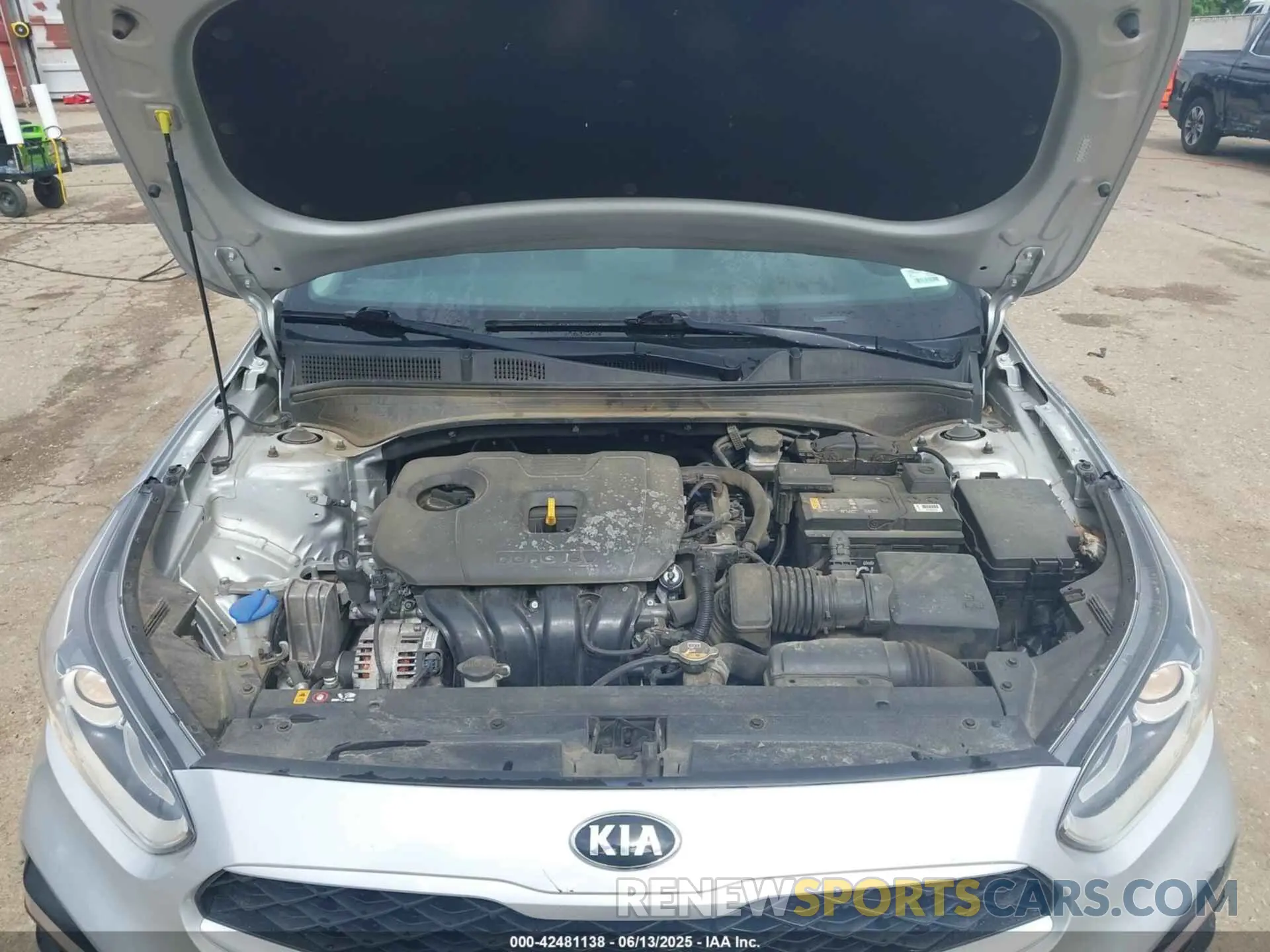 10 fotografías del automóvil dañado 3KPF24AD2ME335173 KIA FORTE 2021
