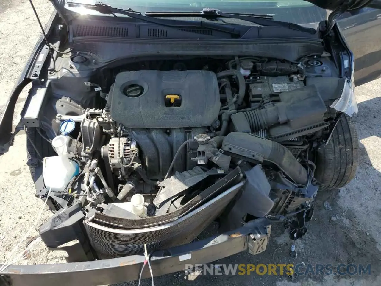 11 fotografías del automóvil dañado 3KPF24AD2ME346948 KIA FORTE 2021