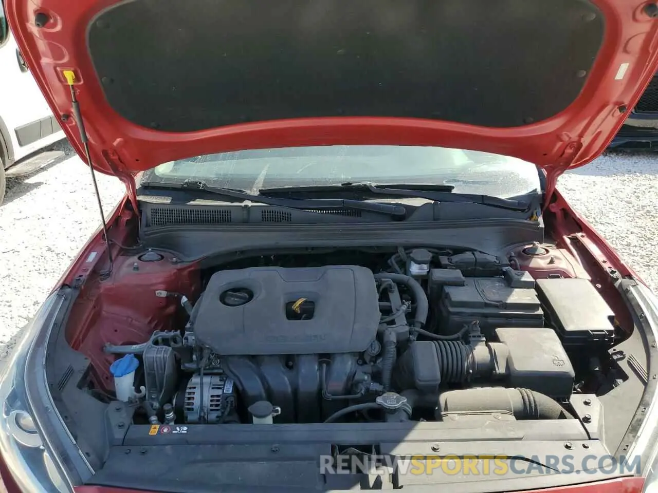 11 fotografías del automóvil dañado 3KPF24AD2ME383594 KIA FORTE 2021