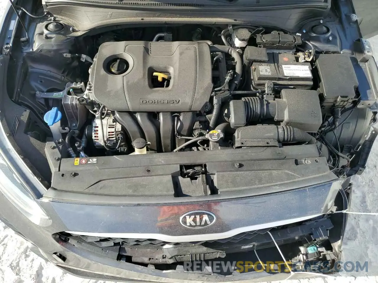 11 fotografías del automóvil dañado 3KPF24AD2ME395518 KIA FORTE 2021