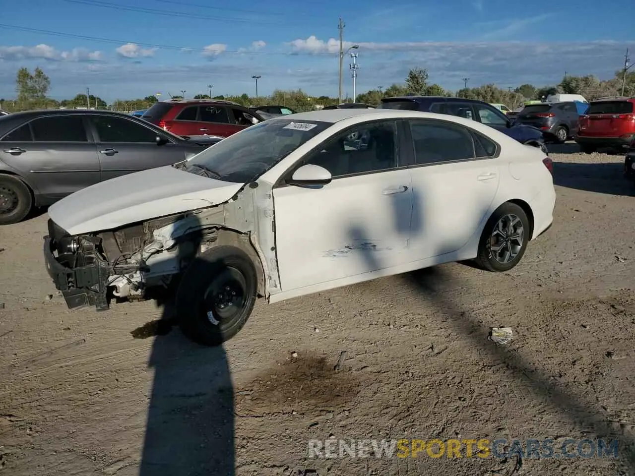 1 fotografías del automóvil dañado 3KPF24AD3ME276859 KIA FORTE 2021
