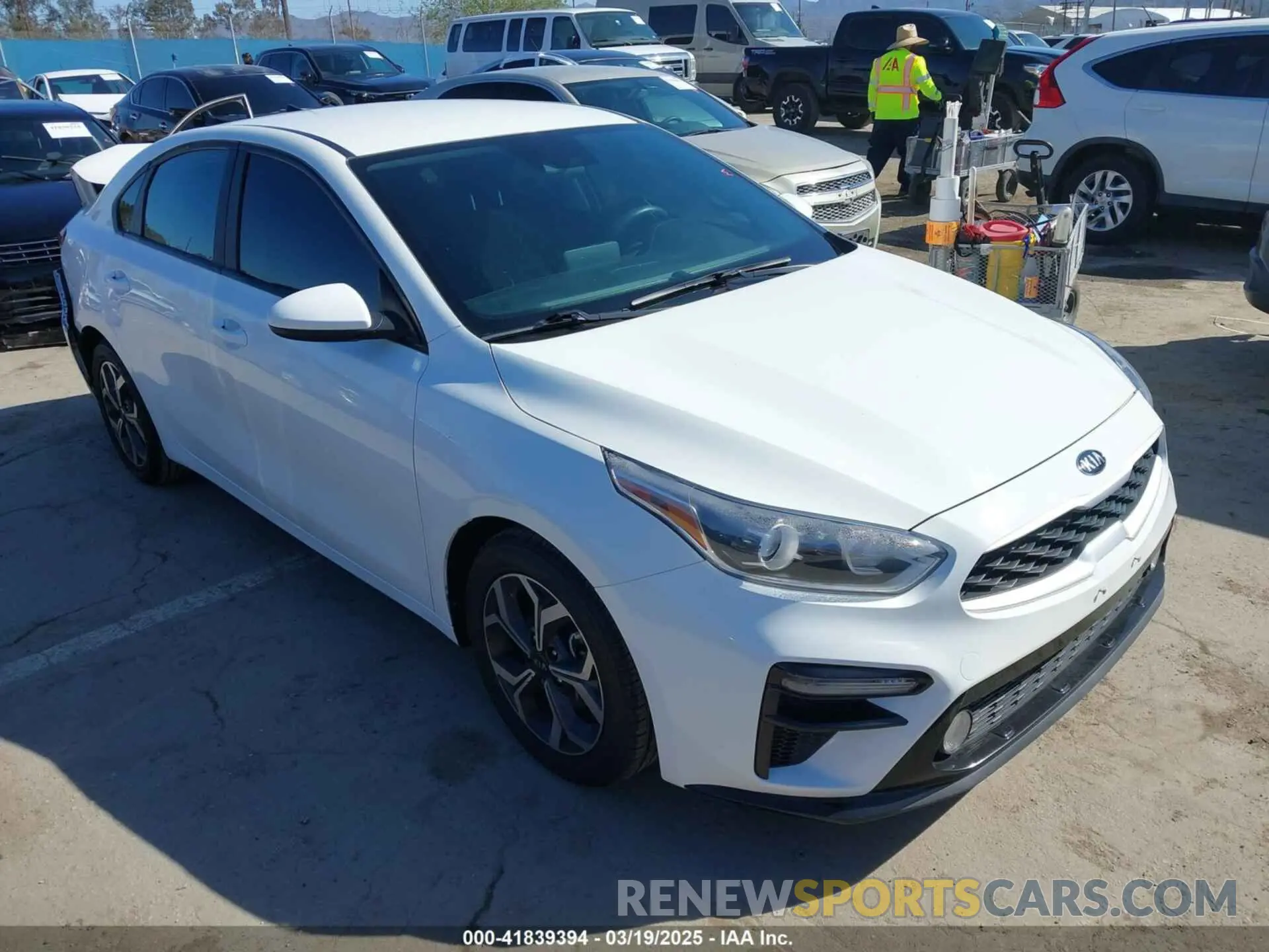 1 fotografías del automóvil dañado 3KPF24AD3ME283990 KIA FORTE 2021