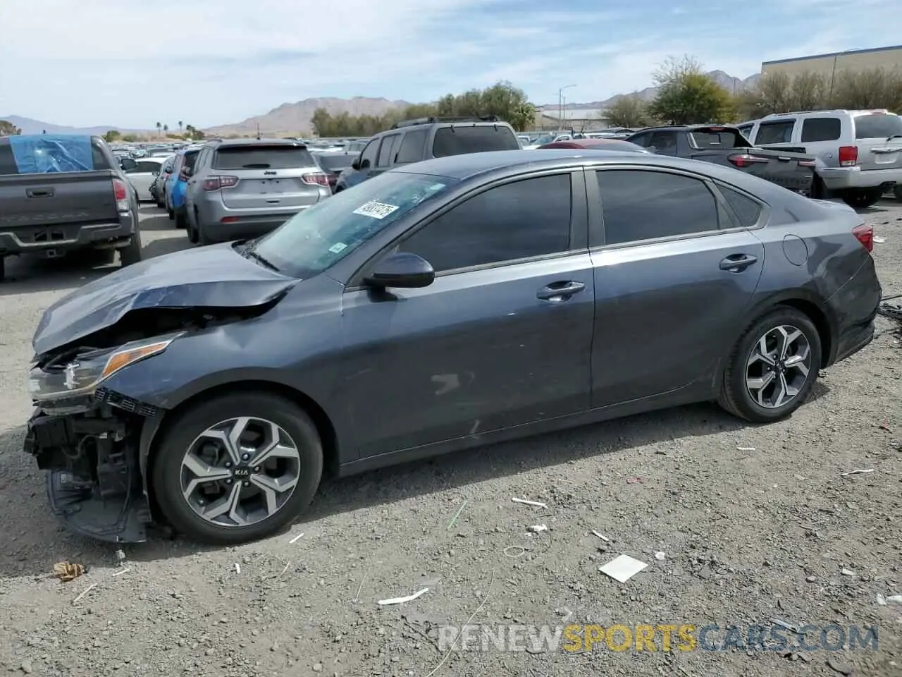 1 fotografías del automóvil dañado 3KPF24AD3ME303557 KIA FORTE 2021