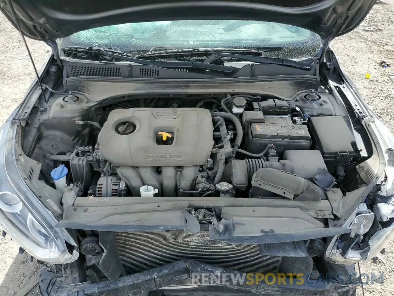 12 fotografías del automóvil dañado 3KPF24AD3ME303557 KIA FORTE 2021