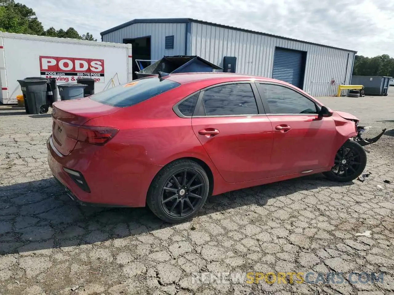 3 fotografías del automóvil dañado 3KPF24AD3ME316096 KIA FORTE 2021