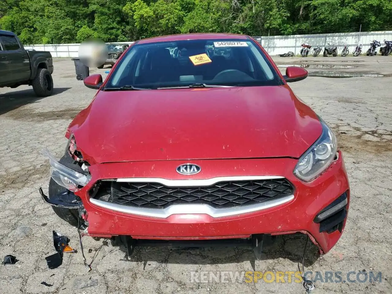 5 fotografías del automóvil dañado 3KPF24AD3ME316096 KIA FORTE 2021