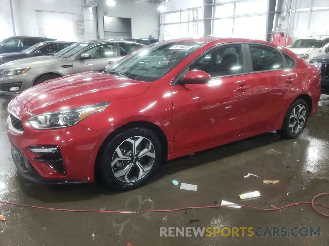 1 fotografías del automóvil dañado 3KPF24AD3ME317264 KIA FORTE 2021