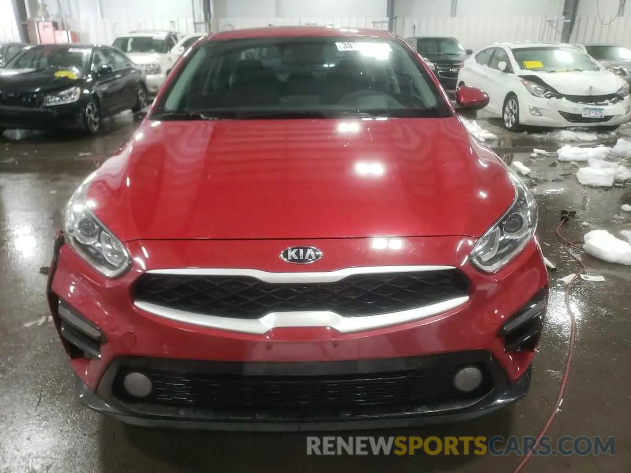 5 fotografías del automóvil dañado 3KPF24AD3ME317264 KIA FORTE 2021