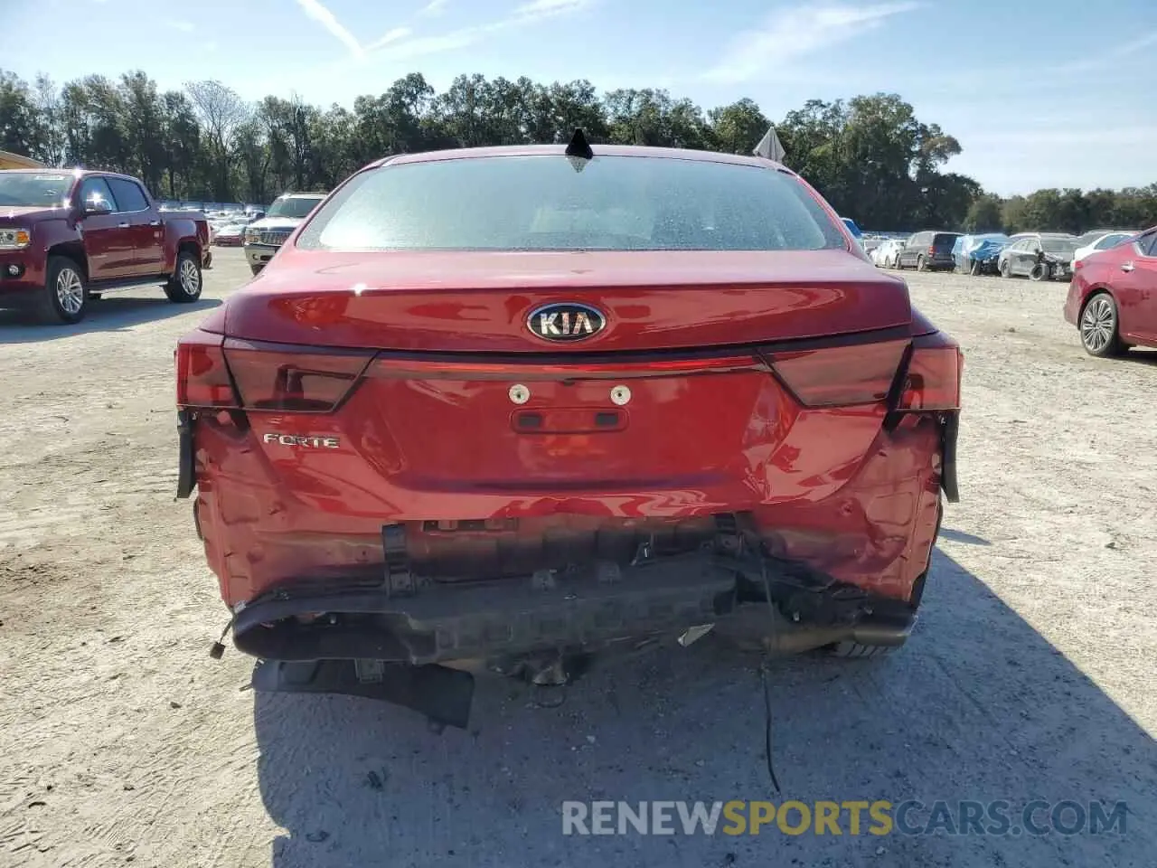 6 fotografías del automóvil dañado 3KPF24AD3ME337546 KIA FORTE 2021