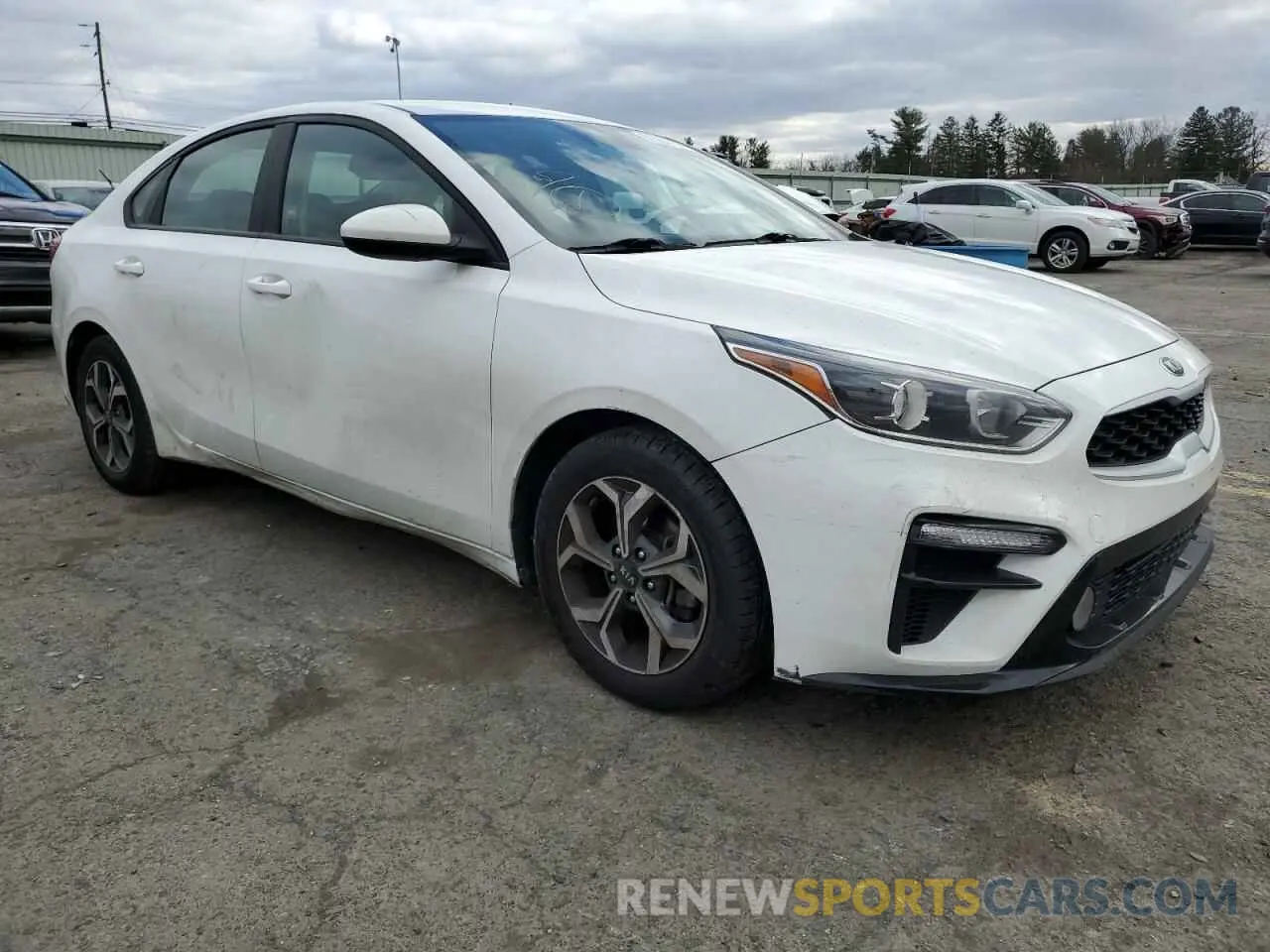 4 fotografías del automóvil dañado 3KPF24AD3ME341712 KIA FORTE 2021