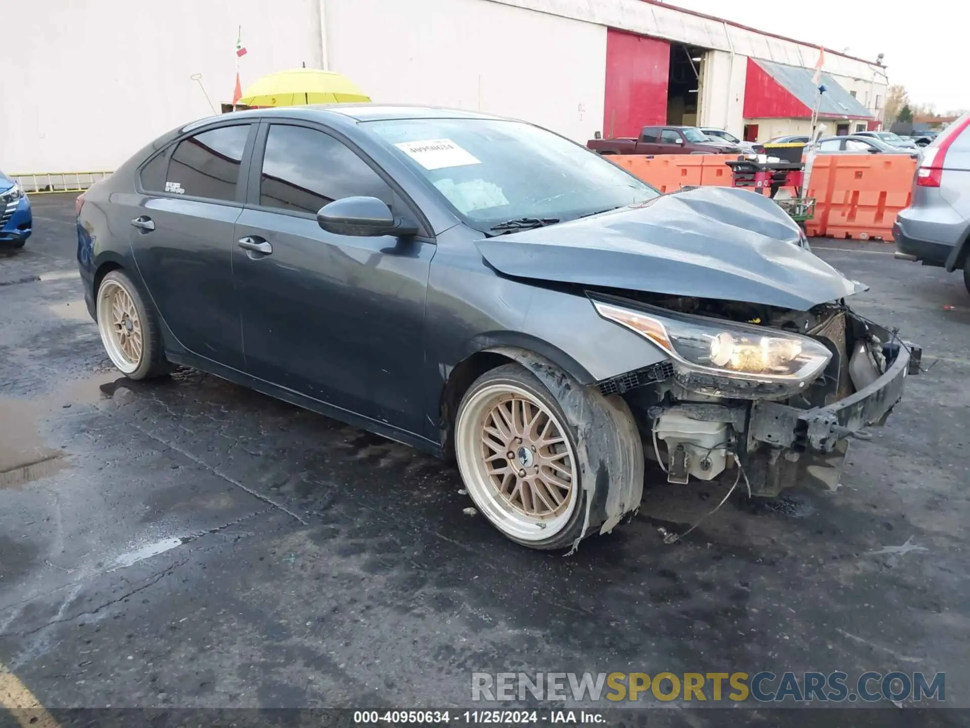 1 fotografías del automóvil dañado 3KPF24AD3ME343735 KIA FORTE 2021