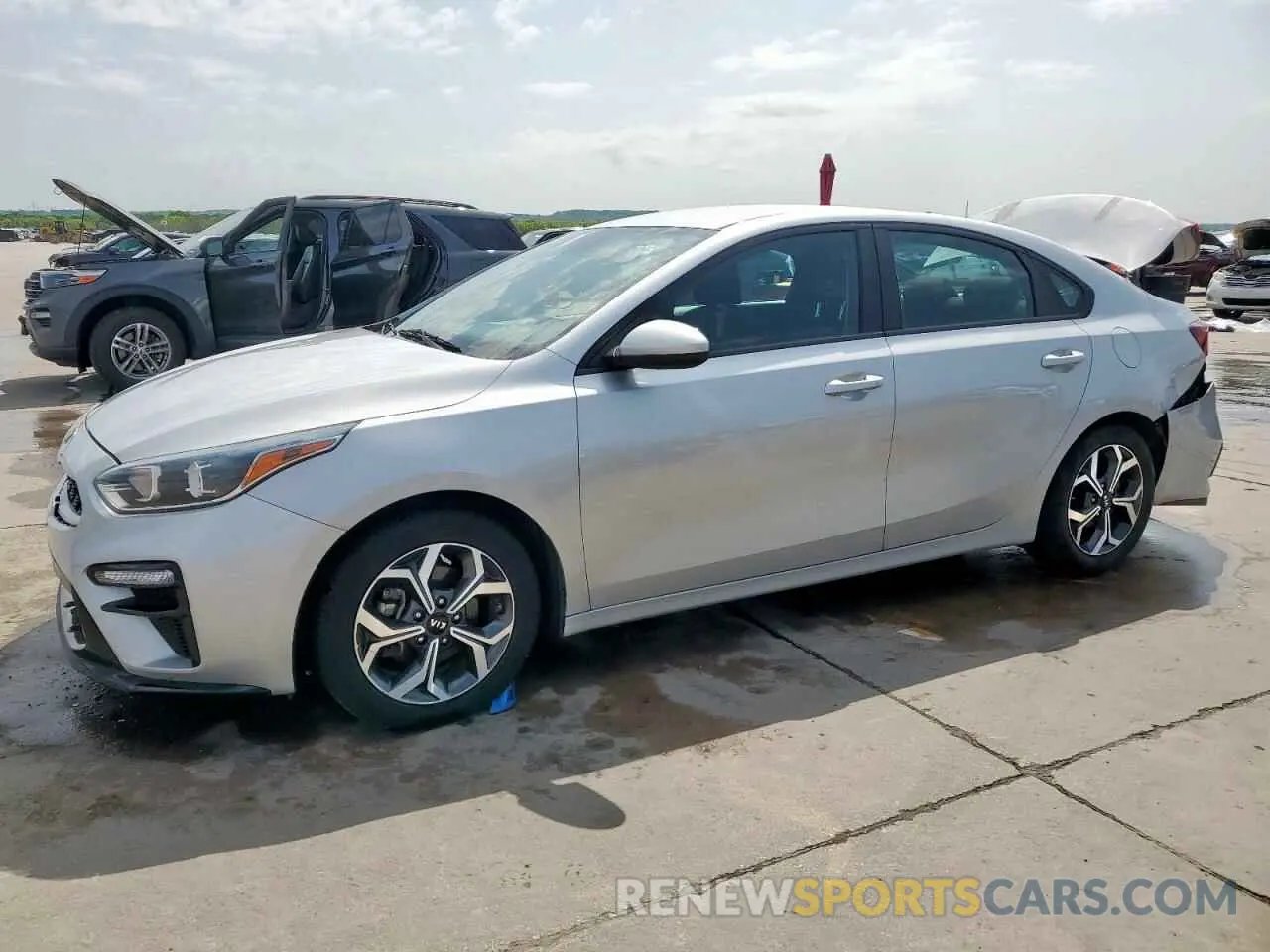 1 fotografías del automóvil dañado 3KPF24AD3ME351558 KIA FORTE 2021