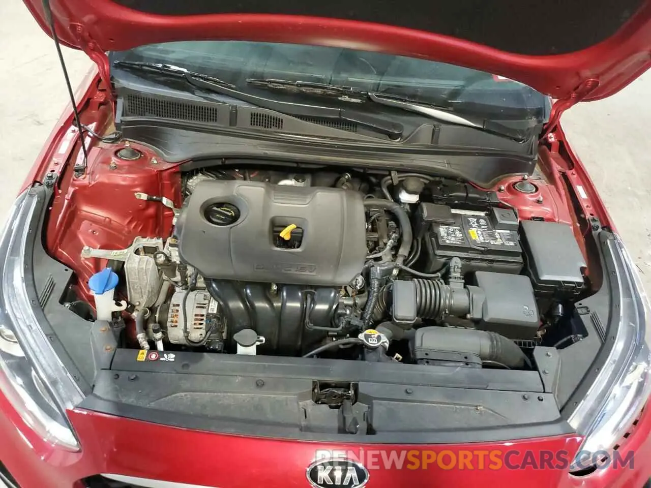 11 fotografías del automóvil dañado 3KPF24AD3ME383779 KIA FORTE 2021