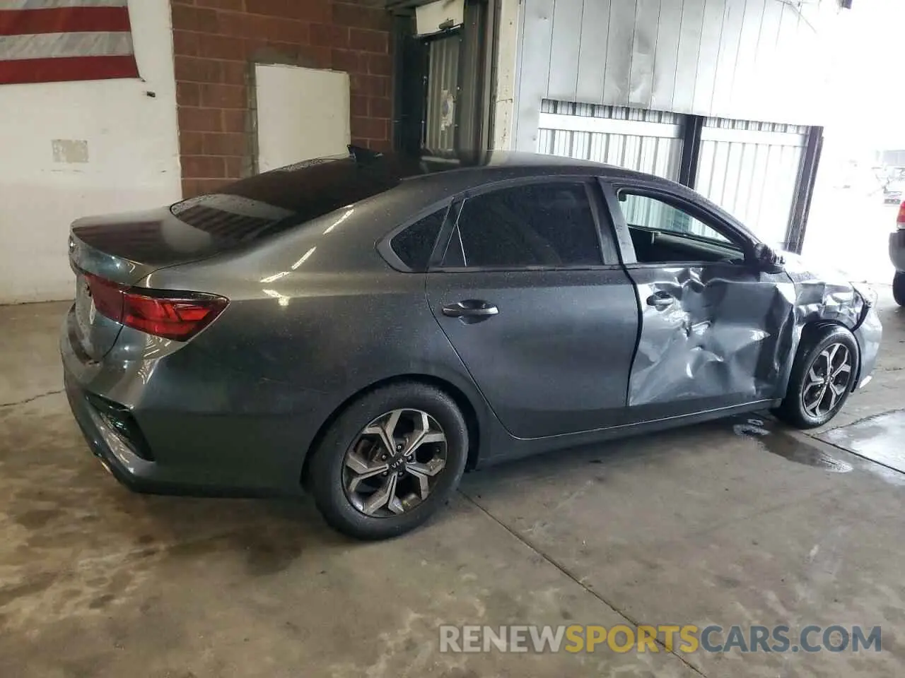 3 fotografías del automóvil dañado 3KPF24AD3ME407868 KIA FORTE 2021