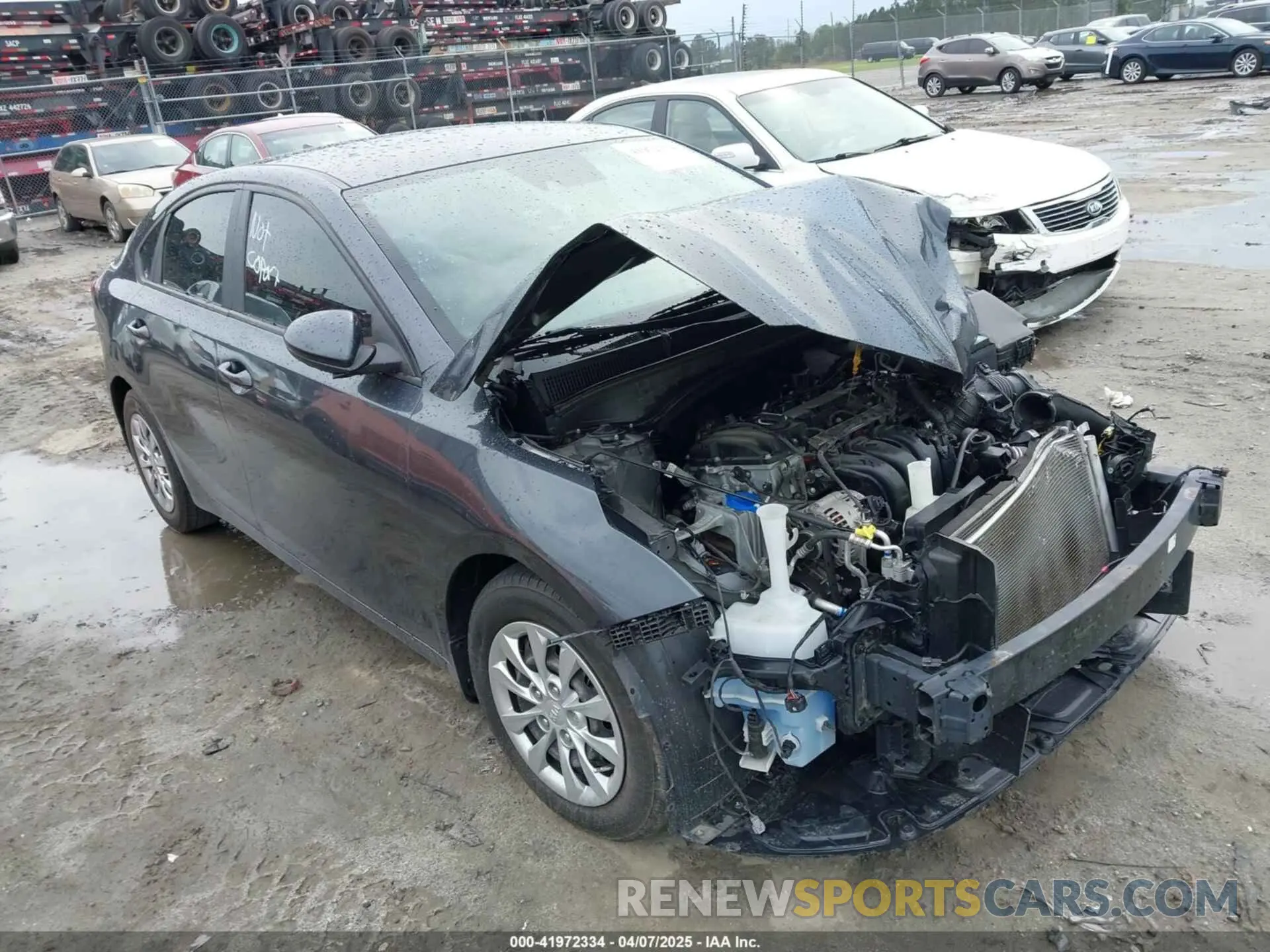 1 fotografías del automóvil dañado 3KPF24AD4ME266471 KIA FORTE 2021