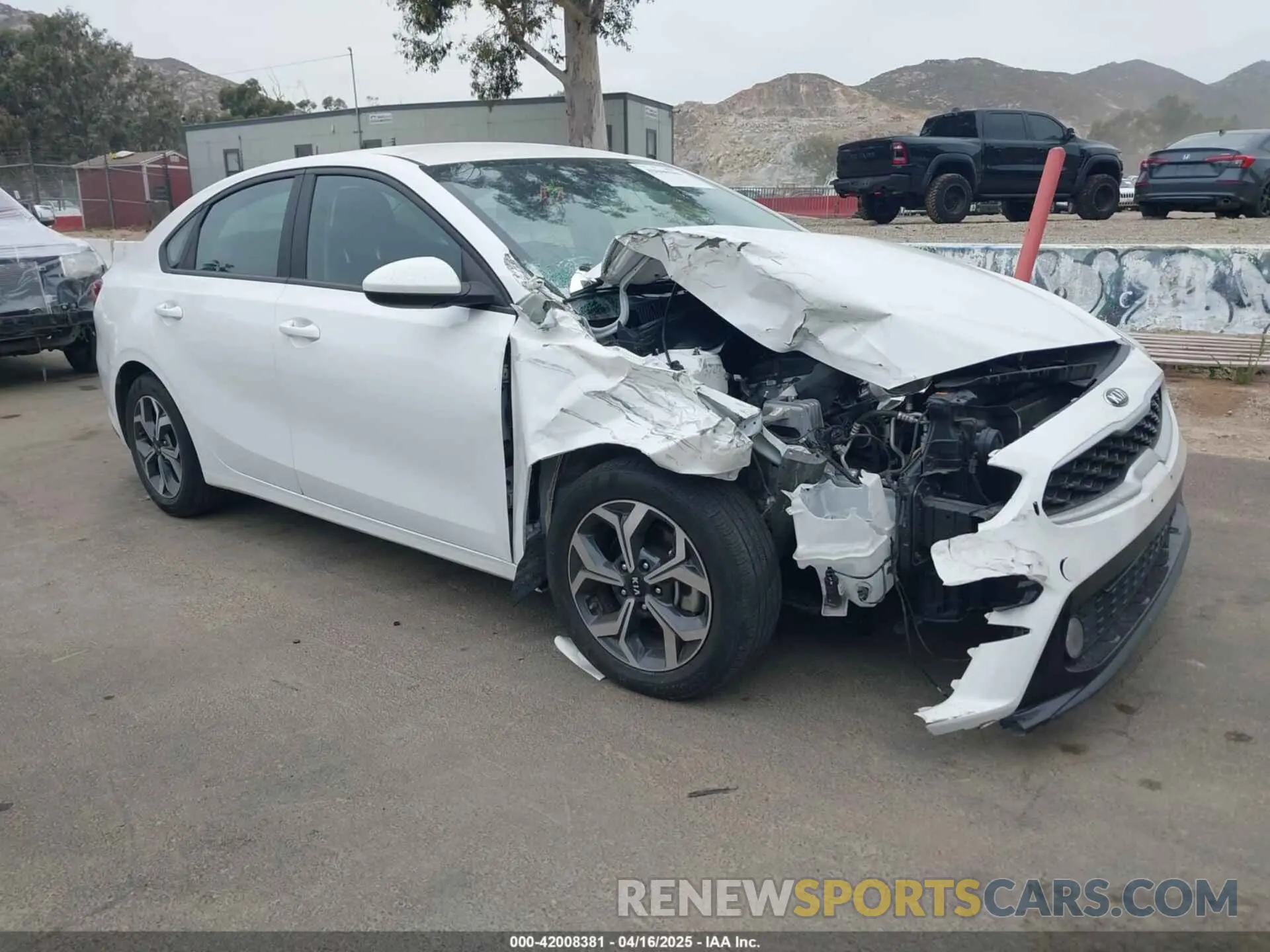 1 fotografías del automóvil dañado 3KPF24AD4ME286235 KIA FORTE 2021