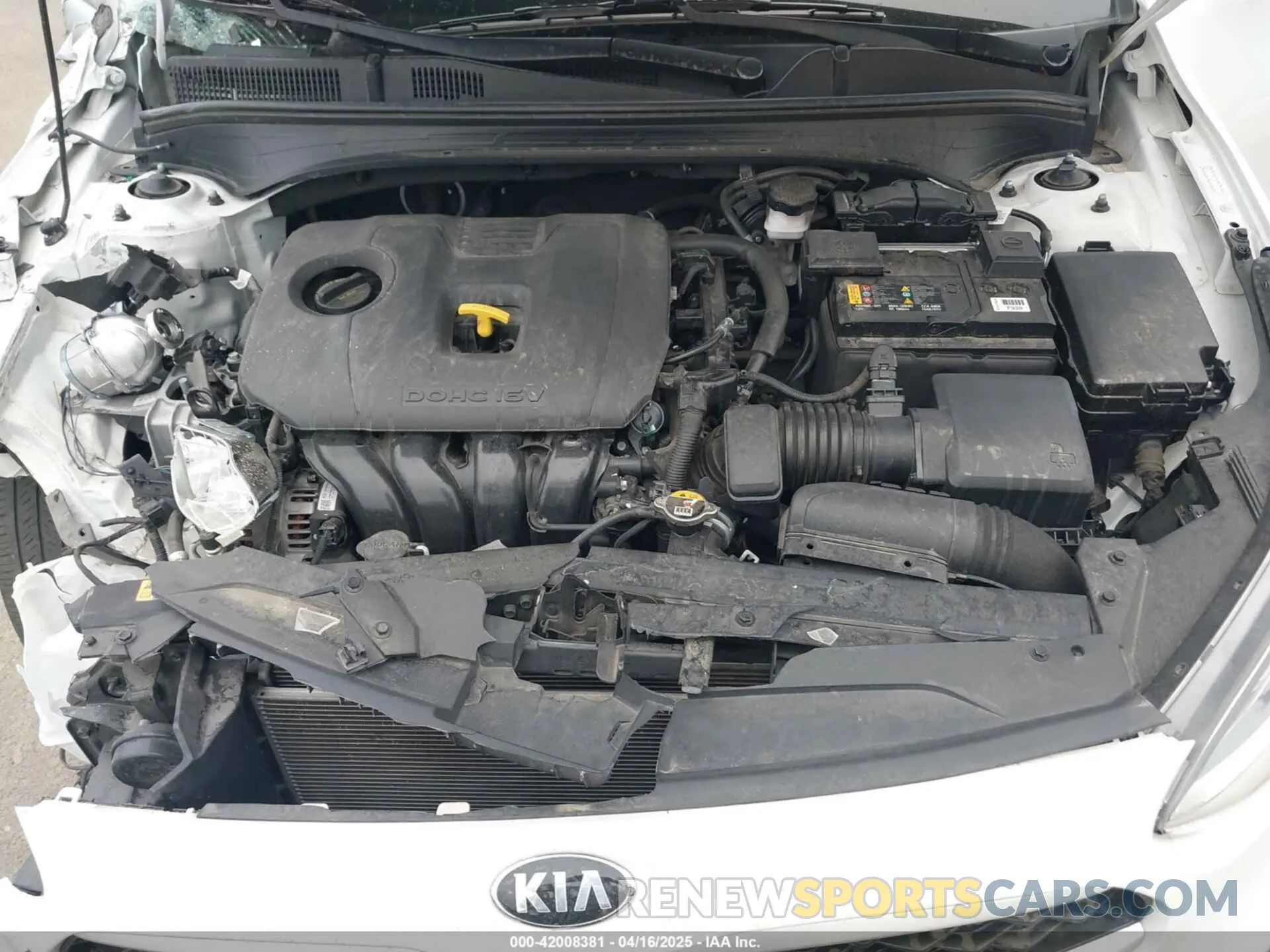 10 fotografías del automóvil dañado 3KPF24AD4ME286235 KIA FORTE 2021